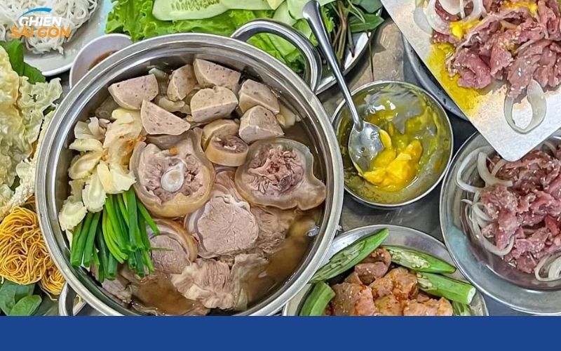 quán bò nướng ngói và lẩu bò cô tư