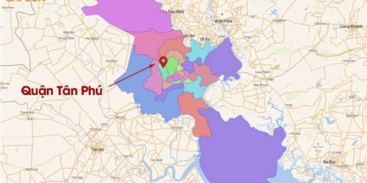 quận tân phú sau sáp nhập